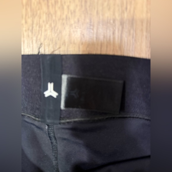 Ultracor Ultra High Waist Leggings XS Floral Plaid Blue Whimsical Compression - Picture 4 of 5